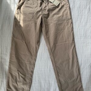 Pact Tan Chinos Classic Straight-Leg Cotton